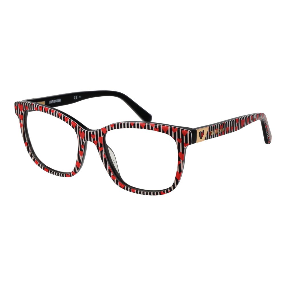 Multicolor Women Glasses Frame Love Moschino
