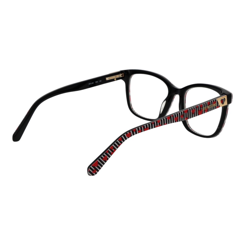 Multicolor Women Glasses Frame Love Moschino