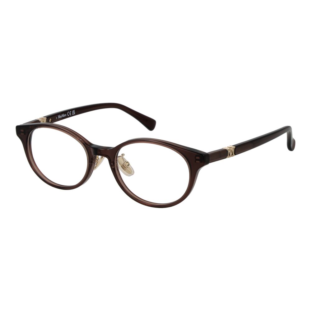 Brown Women Glasses Frame Max Mara
