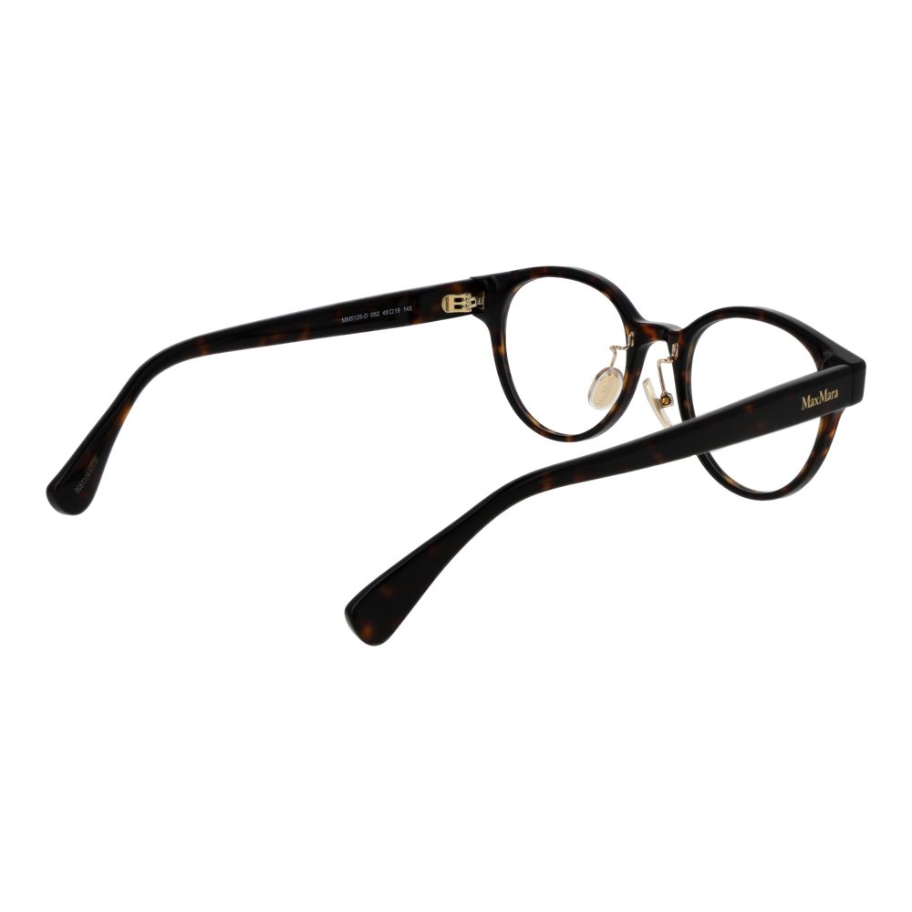 Brown Women Glasses Frame Max Mara