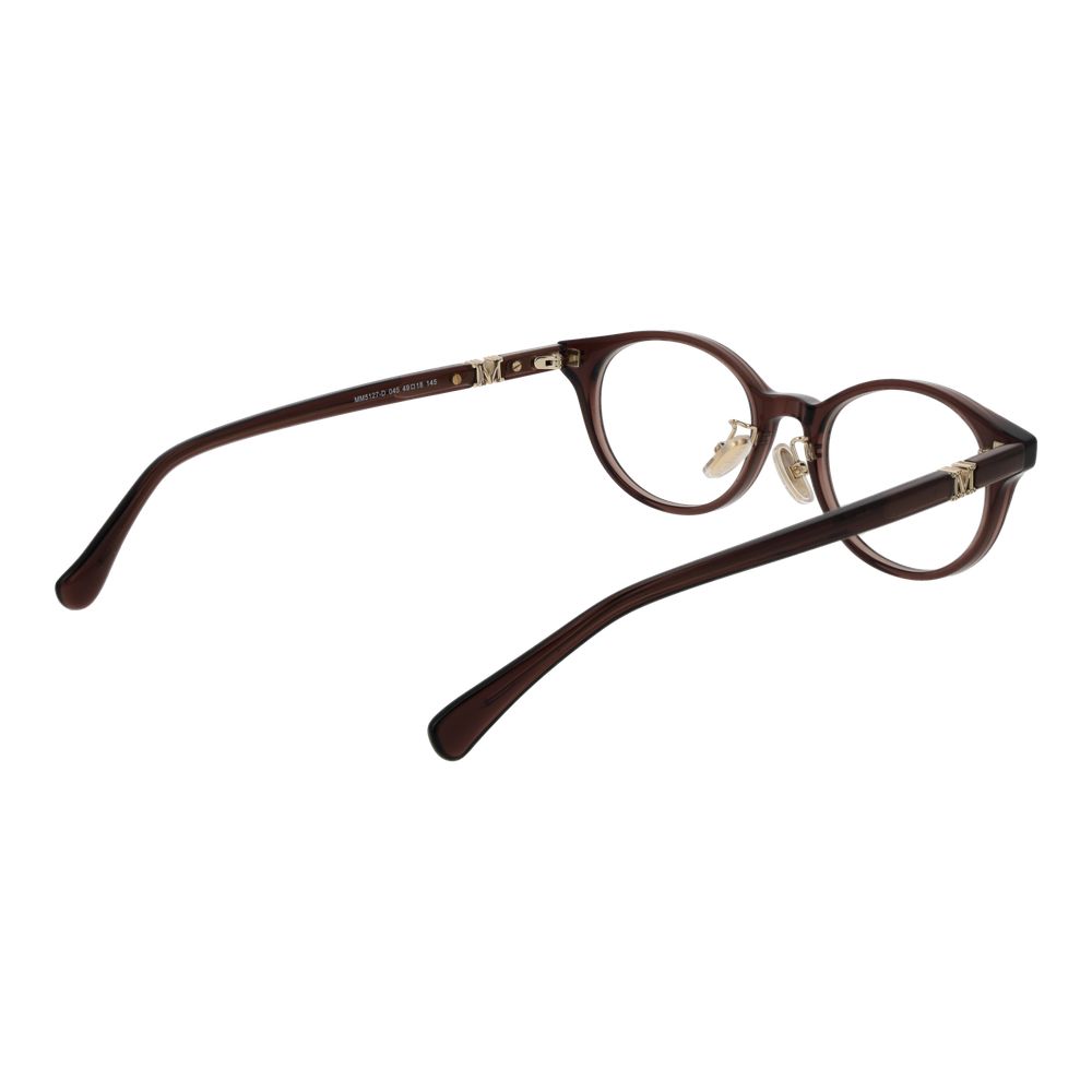 Brown Women Glasses Frame Max Mara
