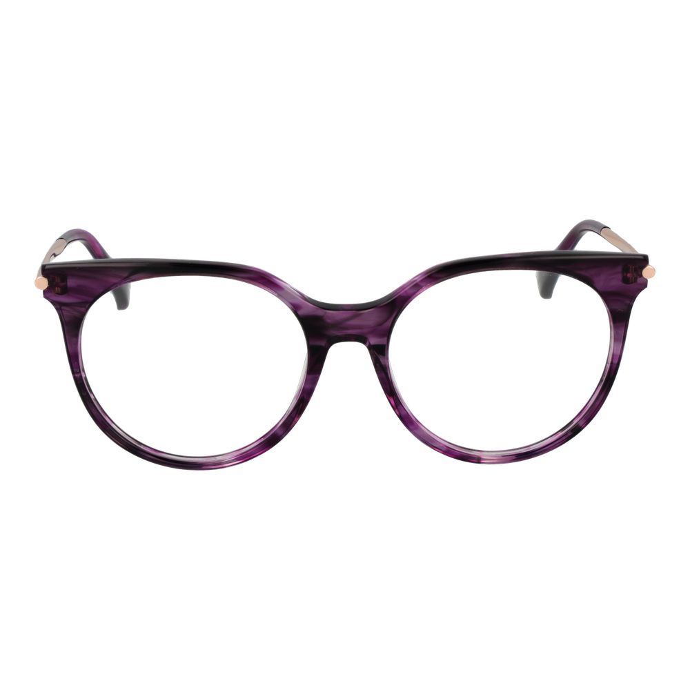 Purple Women Glasses Frame Max Mara