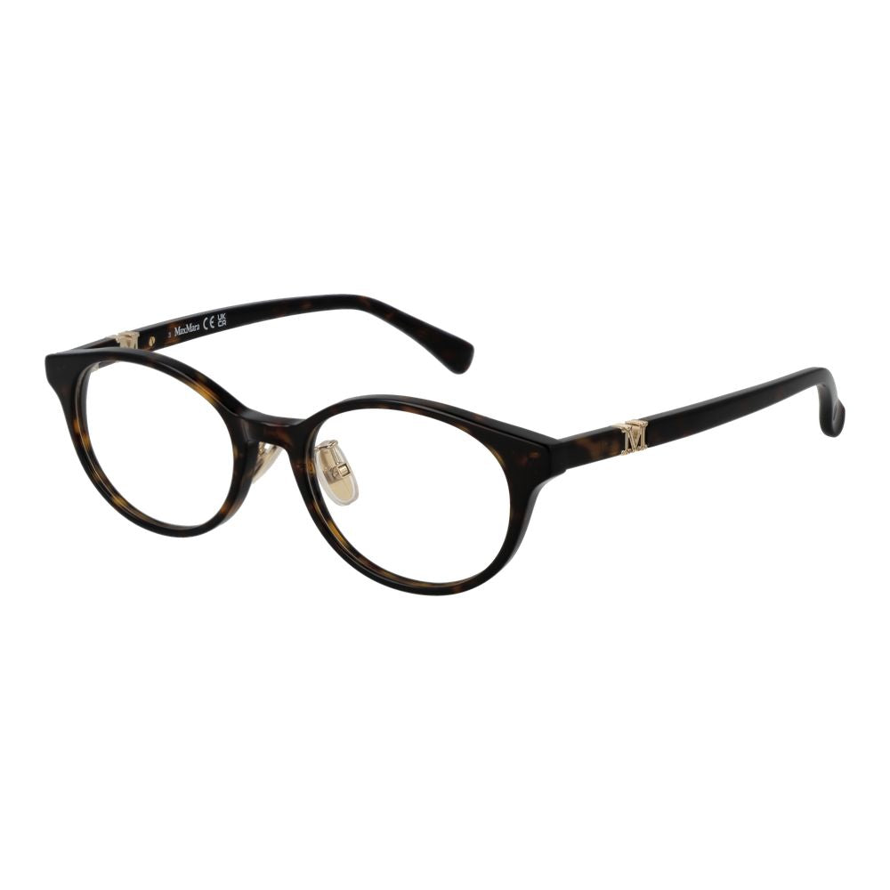 Brown Women Glasses Frame Max Mara
