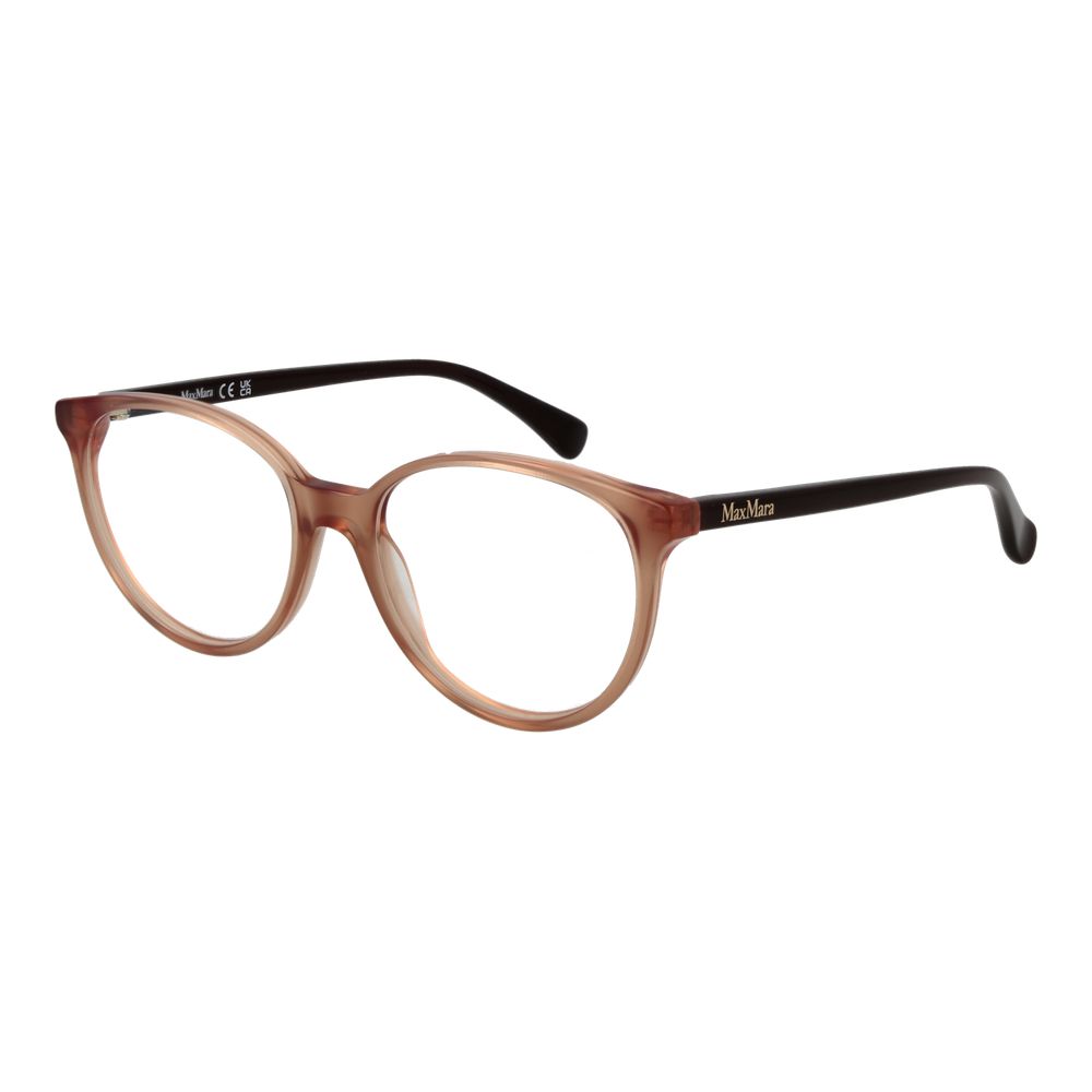 Brown Women Glasses Frame Max Mara