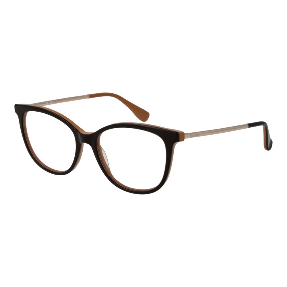 Brown Women Glasses Frame Max Mara