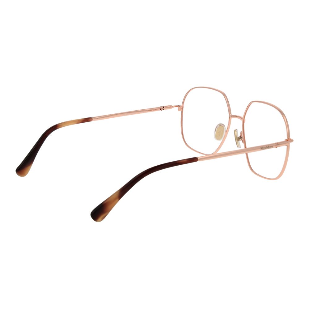 Rose Gold Women Glasses Frame Max Mara