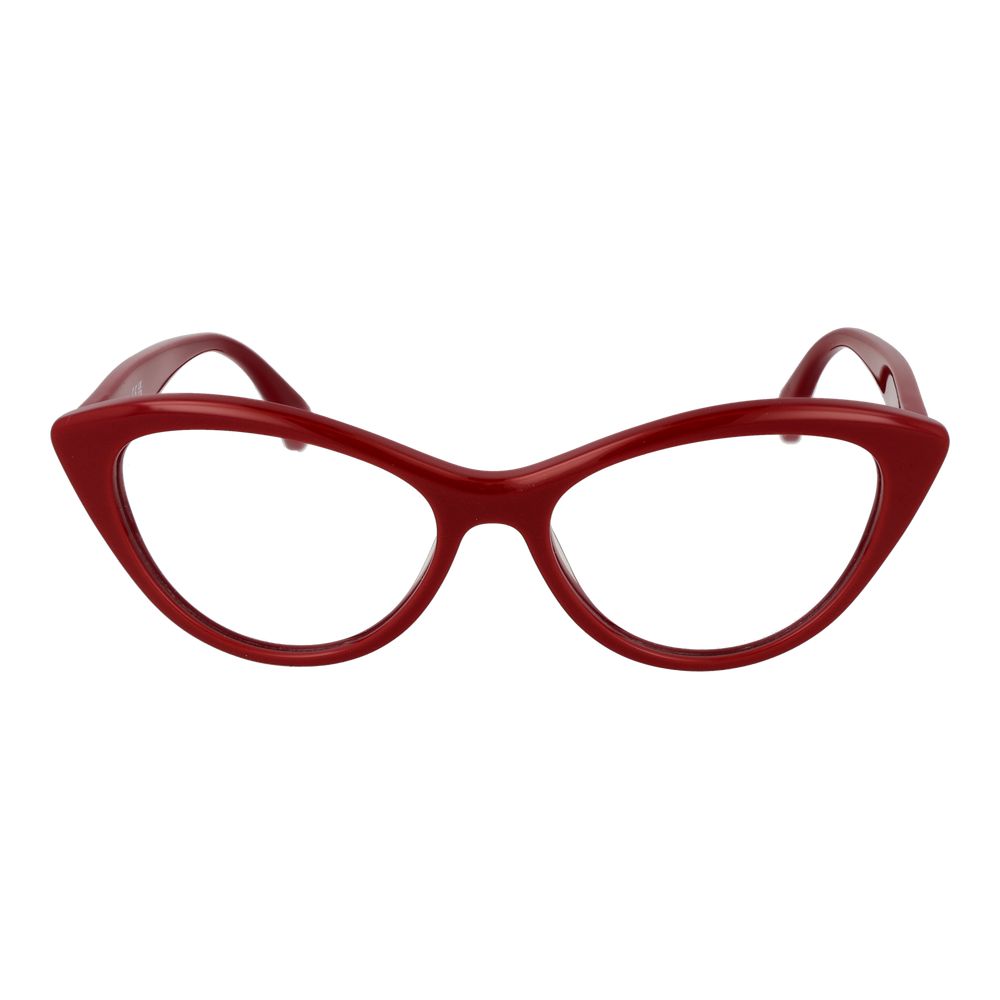 Red Women Glasses Frame Max Mara