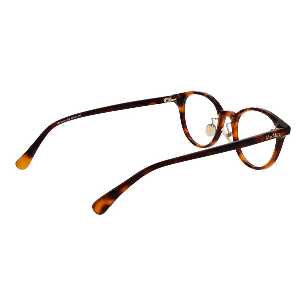 Brown Women Glasses Frame Max Mara
