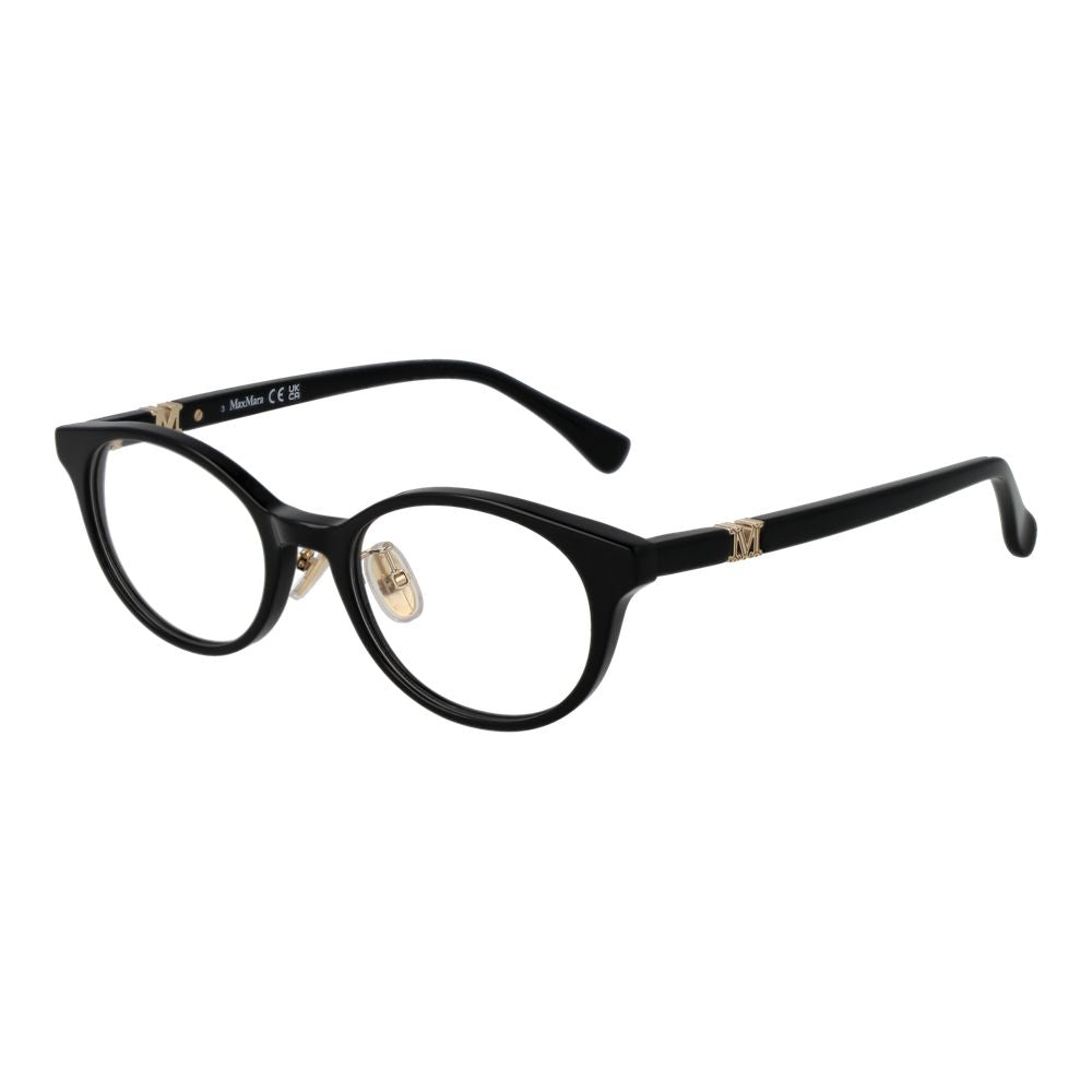 Black Women Glasses Frame Max Mara