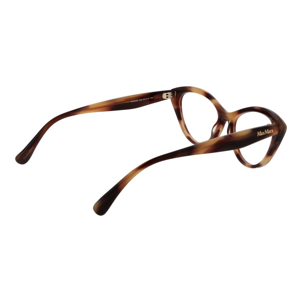 Brown Women Glasses Frame Max Mara