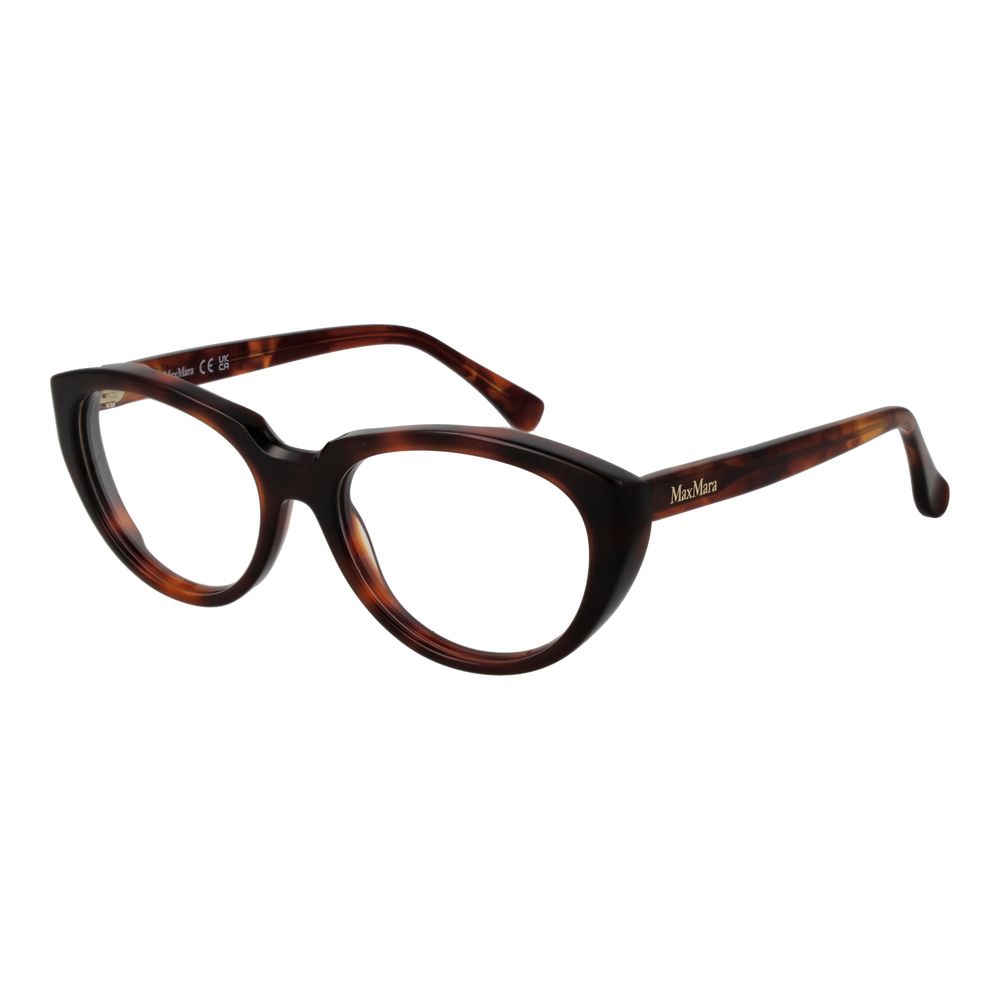 Brown Women Glasses Frame Max Mara
