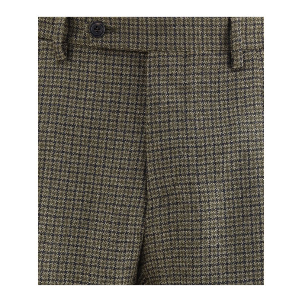 Houndstooth pattern Pants Germano