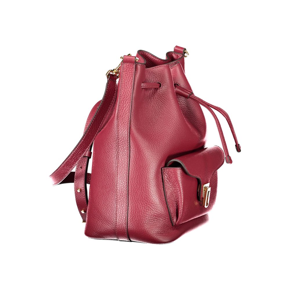 Purple Leather Women Handbag Coccinelle