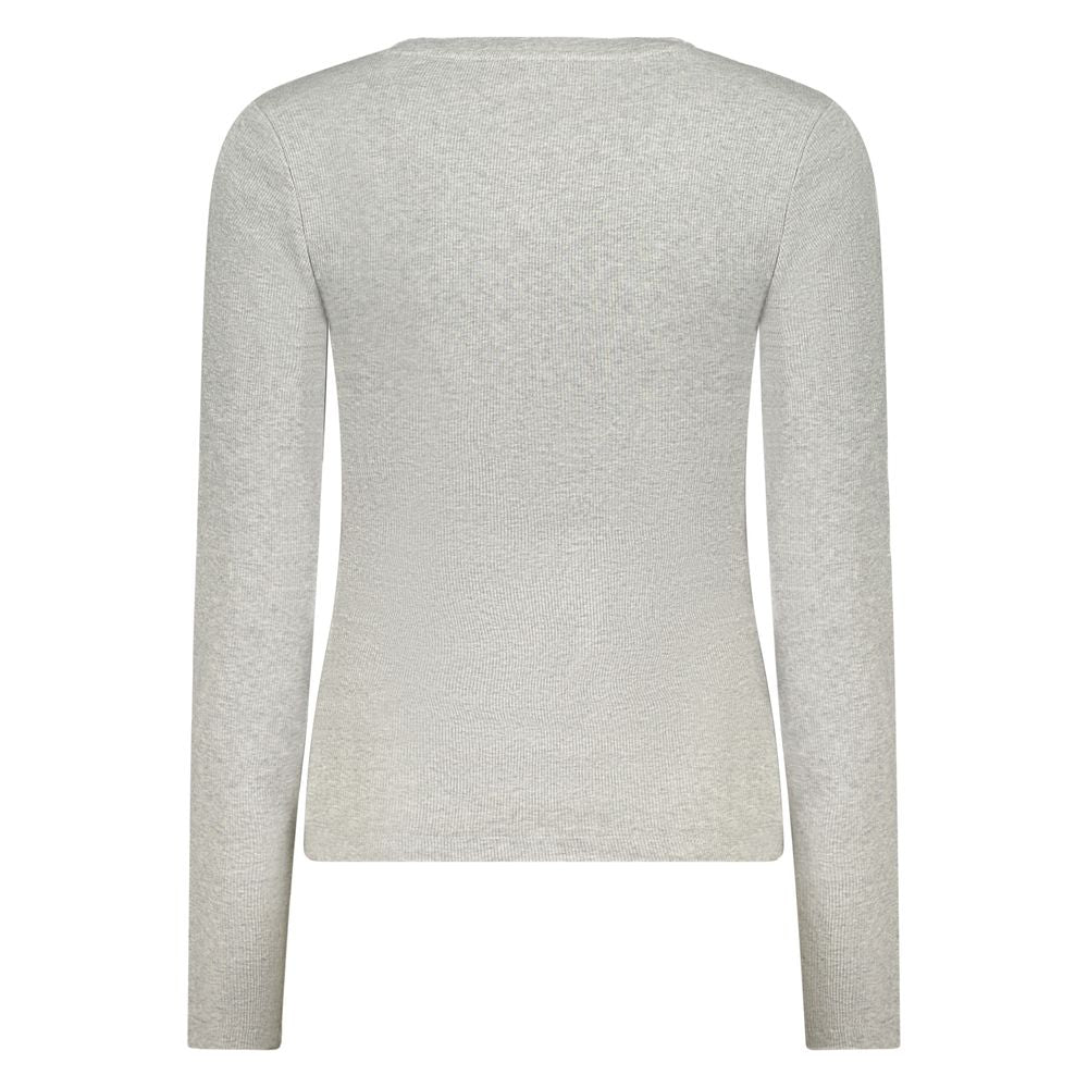 Gray Cotton Women's T-Shirt Guess Jeans
