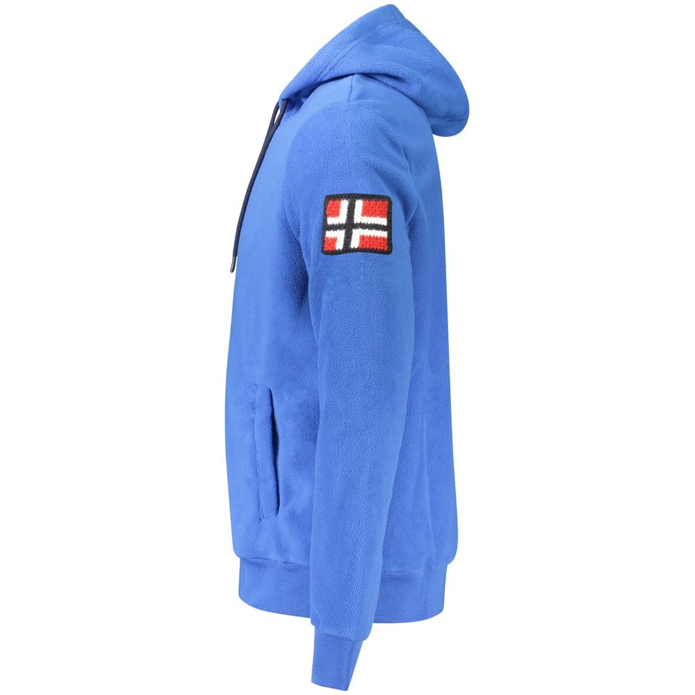 Blue Polyester Men Sweater Norway 1963