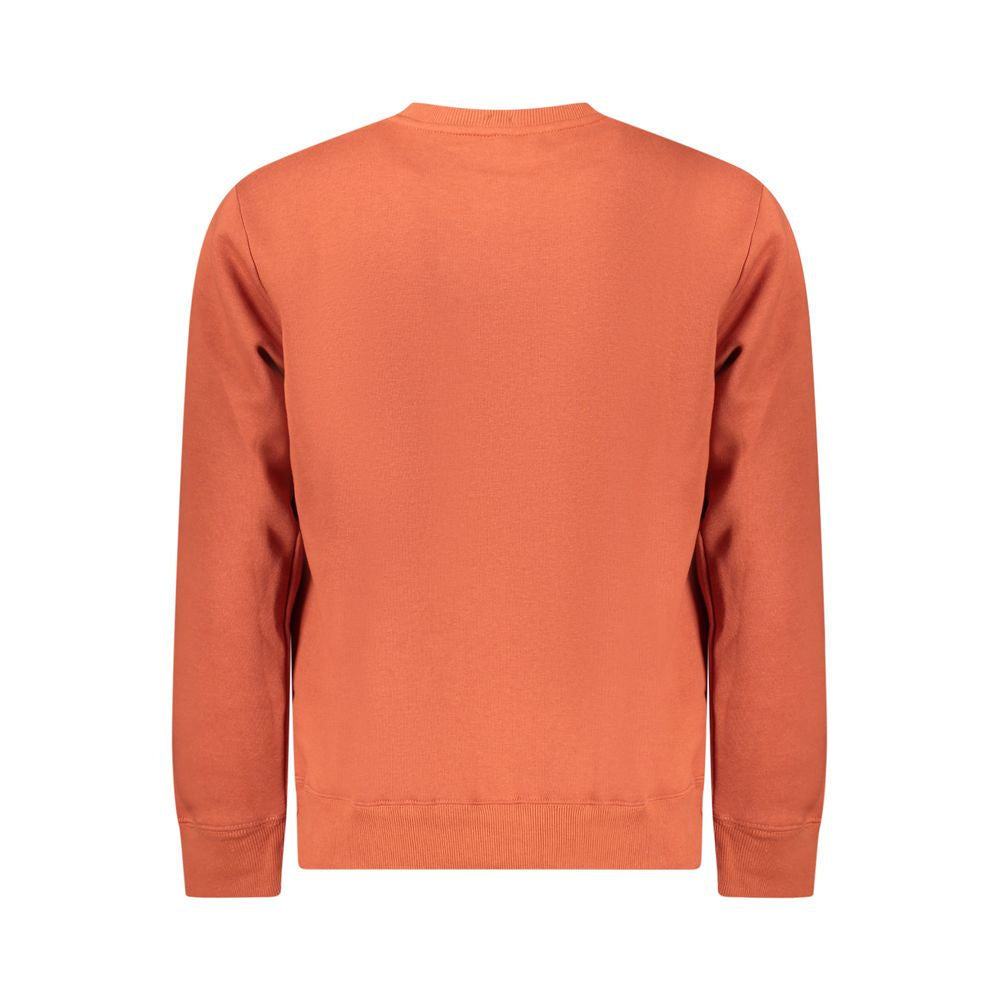 Orange Cotton Men Sweater Norway 1963