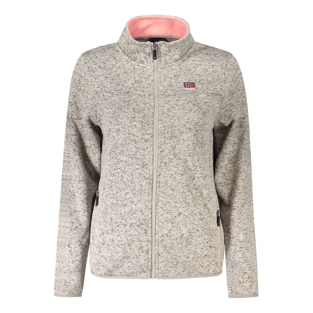 Beige Polyester Women Sweater Norway 1963