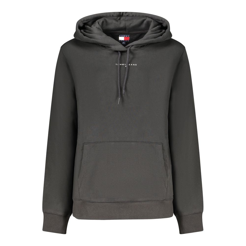 Black Cotton Women Sweater Tommy Hilfiger
