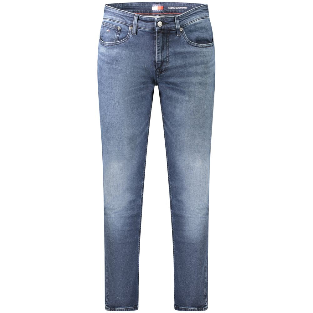 Blue Cotton Men Jeans Tommy Hilfiger