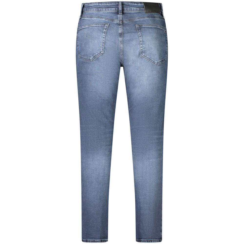 Blue Cotton Men Jeans Tommy Hilfiger