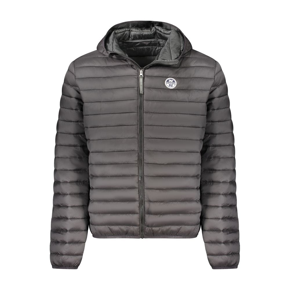 Black Polyester Men Jacket North Sails