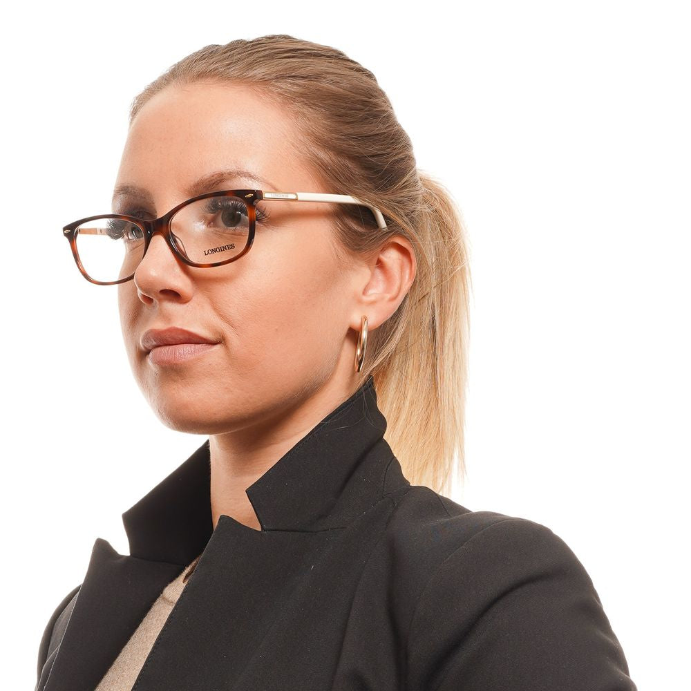Brown Women Glasses Frame Longines
