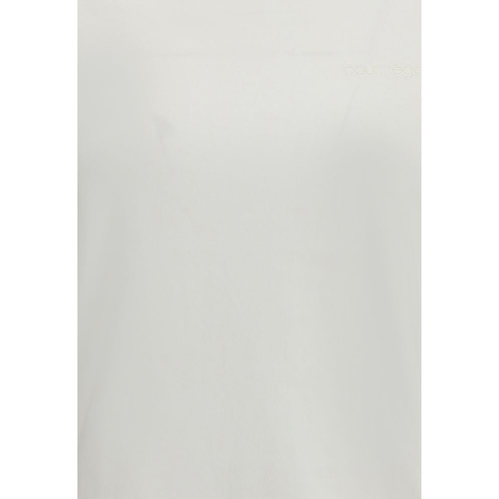 Embroidered logo T-Shirt Courrèges