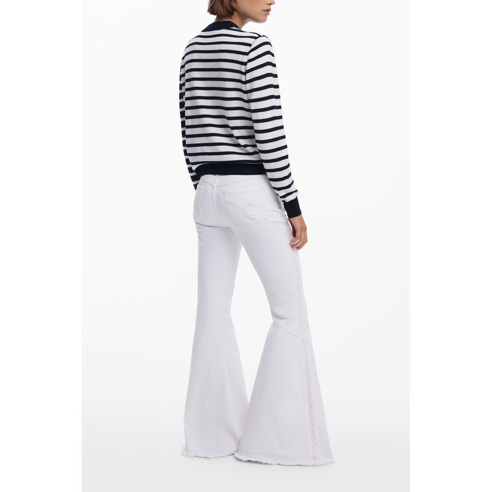 Black Wool Women Sweater Desigual