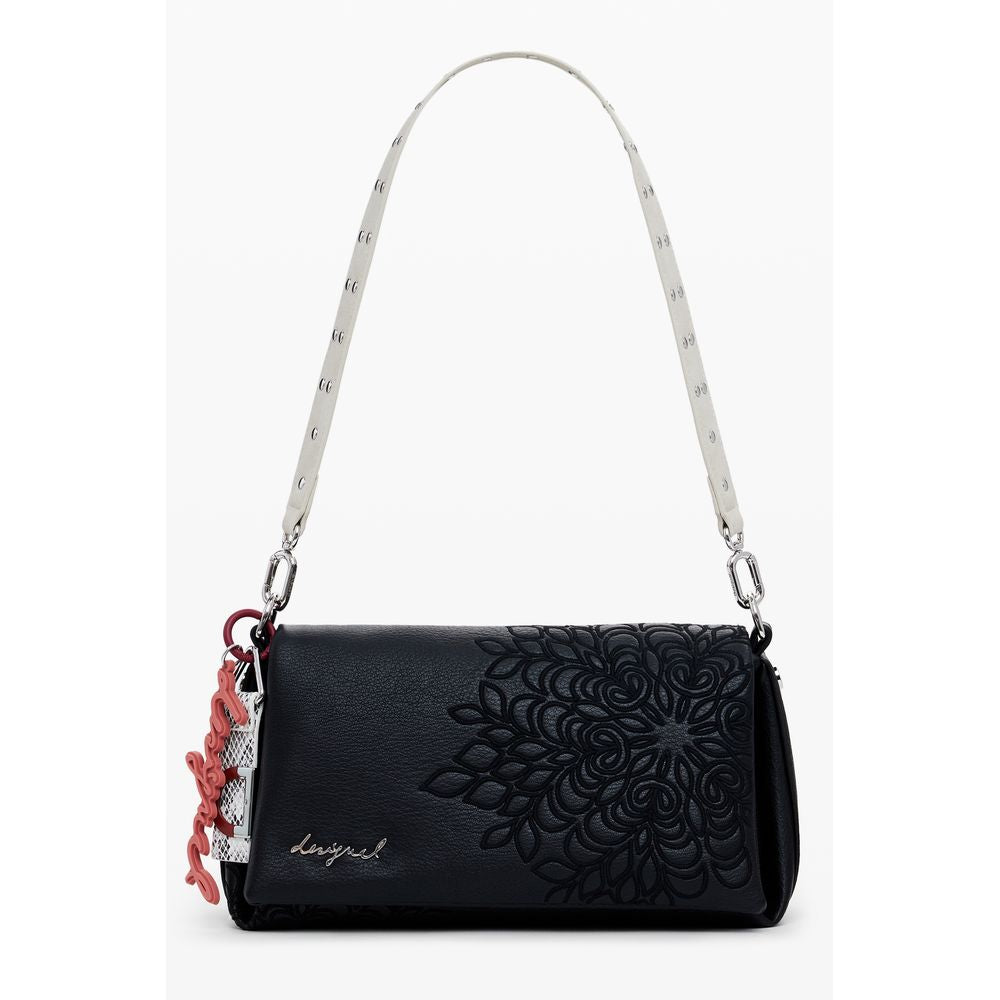 Black Polyethylene Women Handbag Desigual