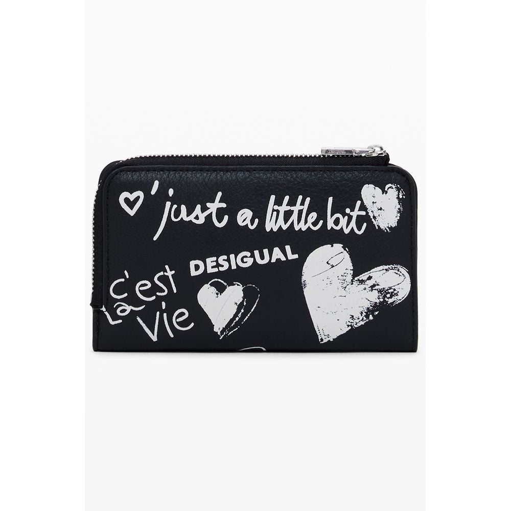 Black Polyethylene Women Wallet Desigual