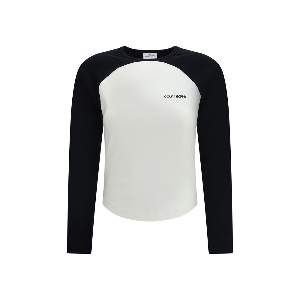 Circle Contrast T-Shirt Courrèges