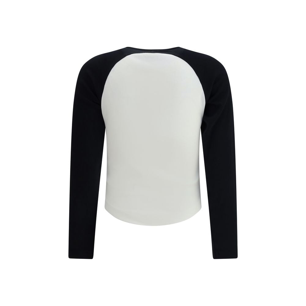 Circle Contrast T-Shirt Courrèges
