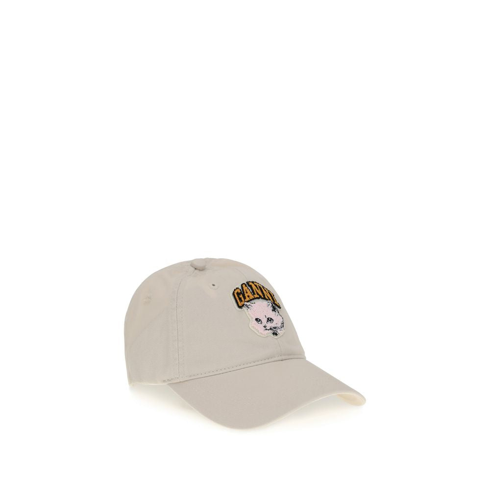 Kitty Baseball Cap Ganni