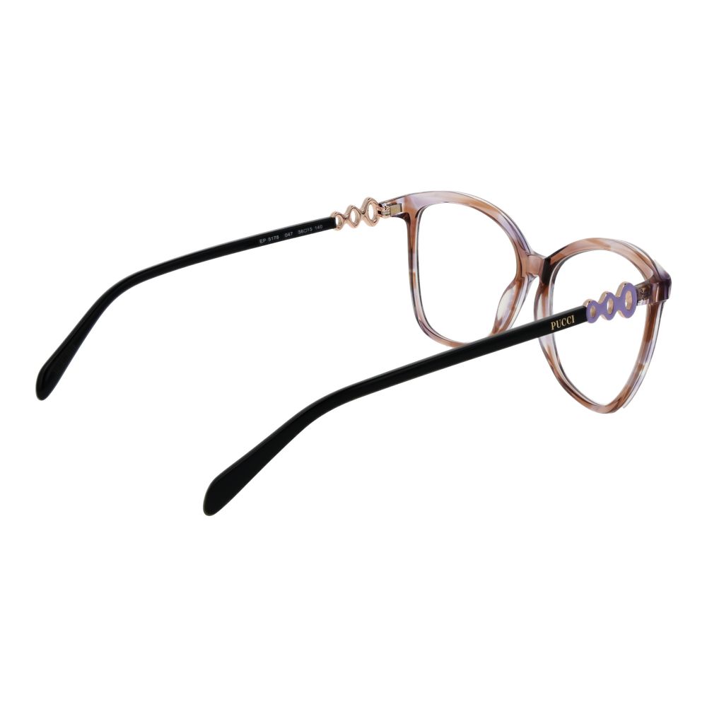 Brown Women Glasses Frame Emilio Pucci