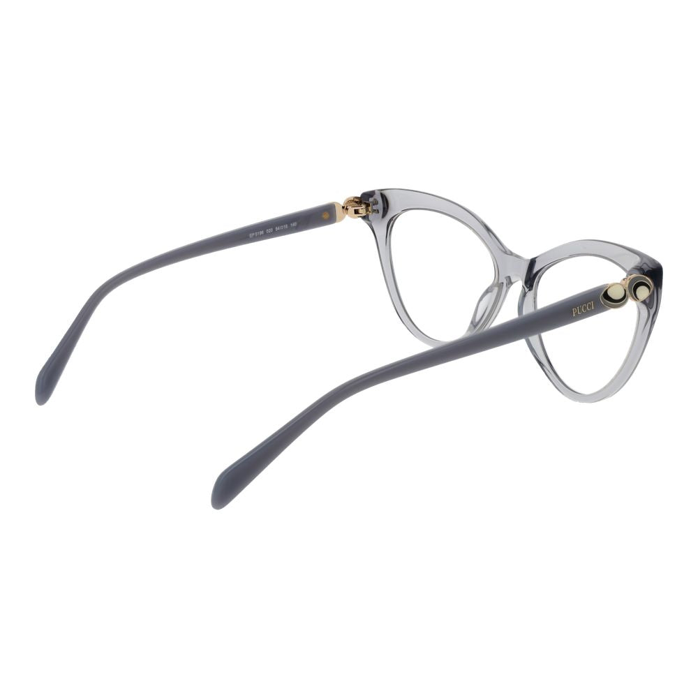 Gray Women Glasses Frame Emilio Pucci