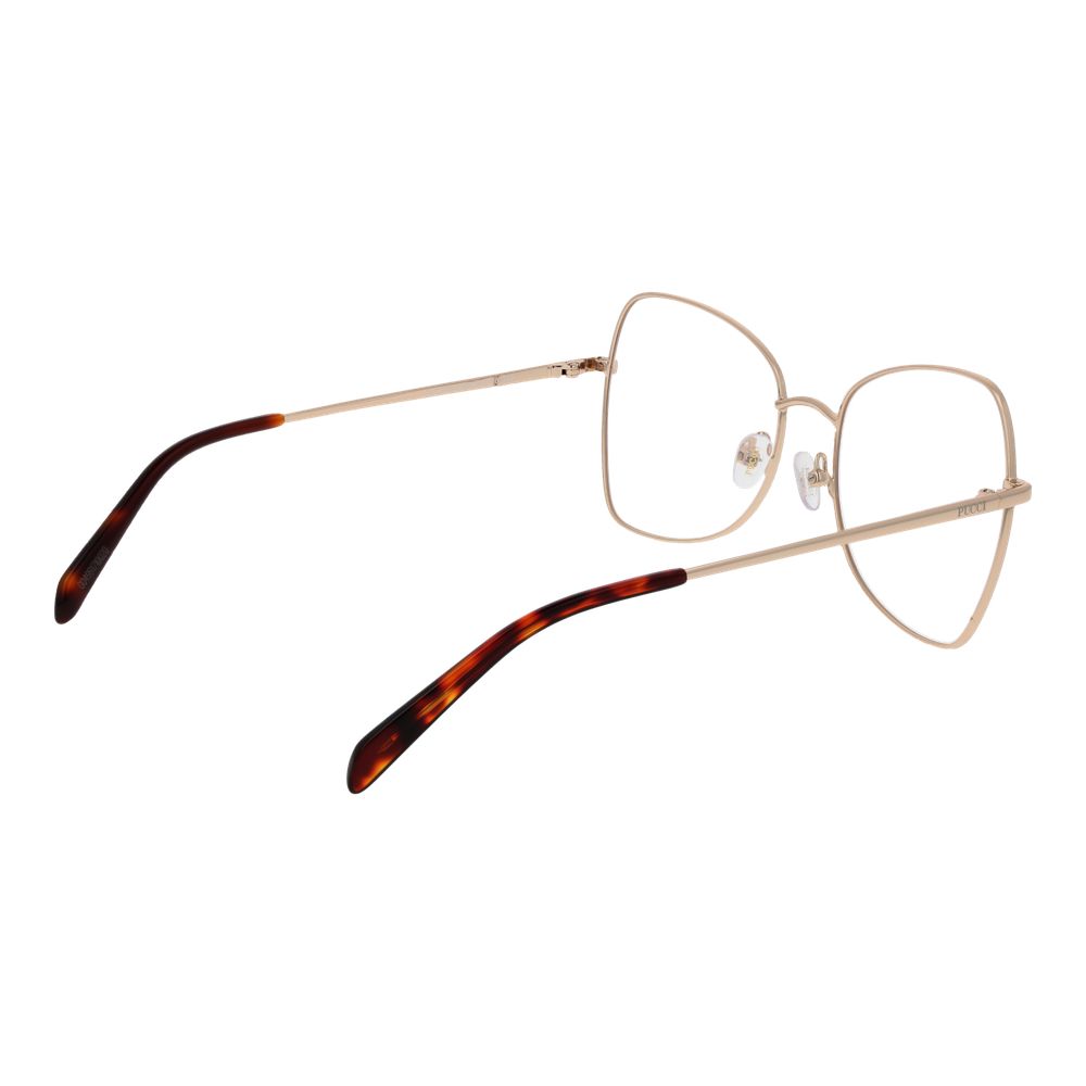 Gold Women Glasses Frame Emilio Pucci