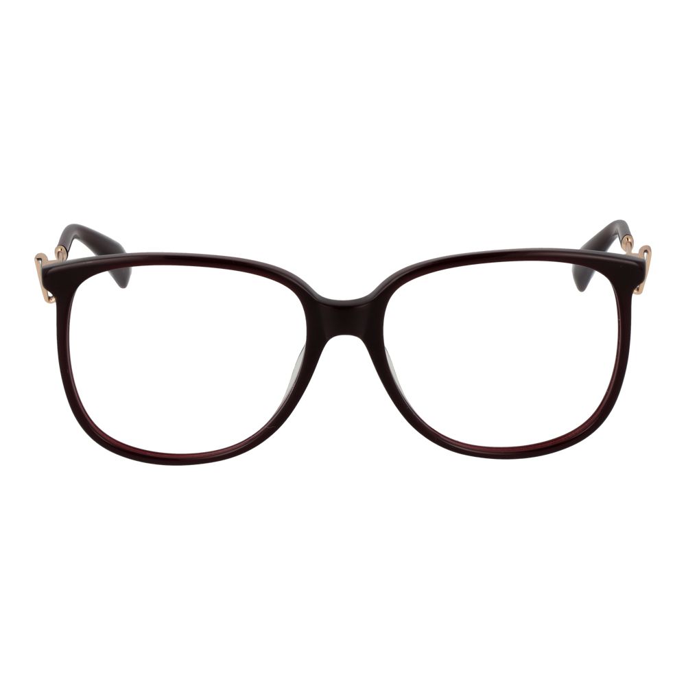 Burgundy Women Glasses Frame Maje