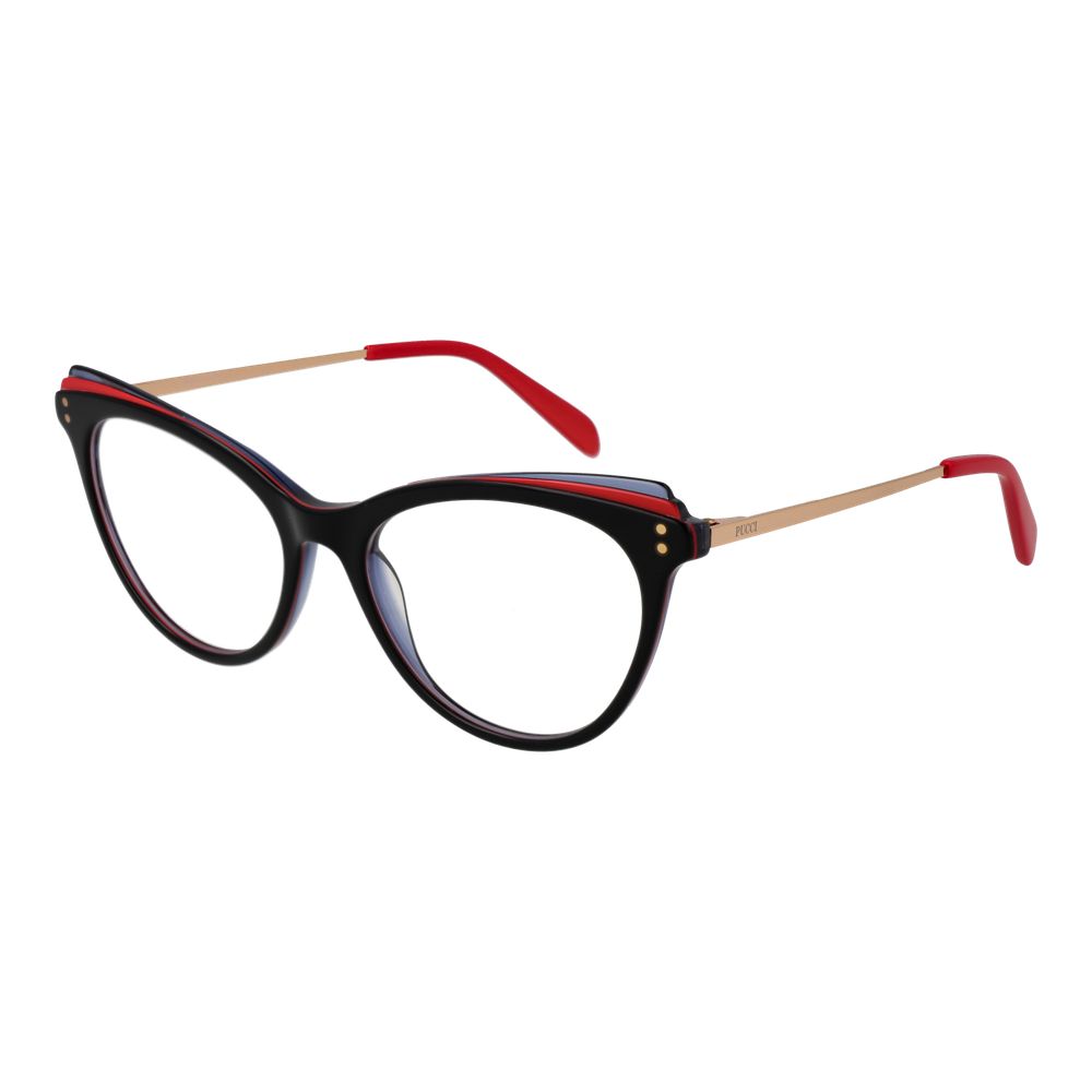 Black Women Glasses Frame Emilio Pucci