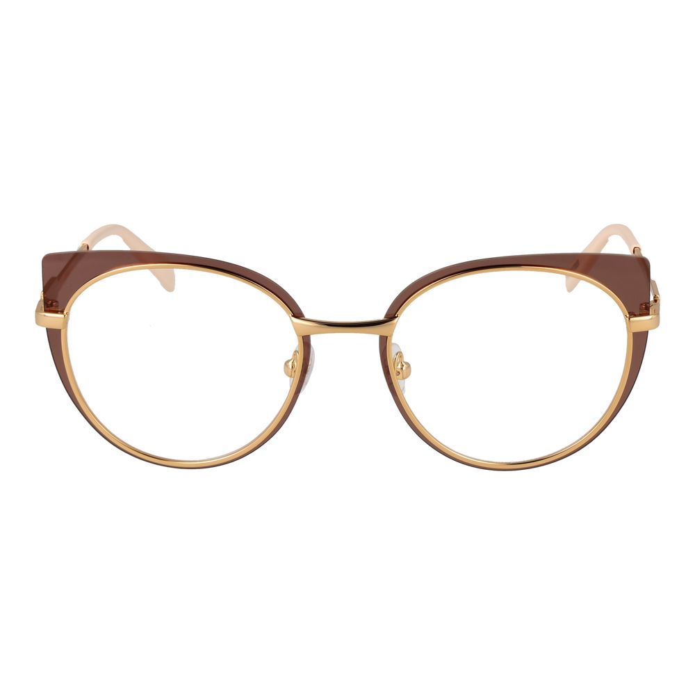 Brown Women Glasses Frame Emilio Pucci