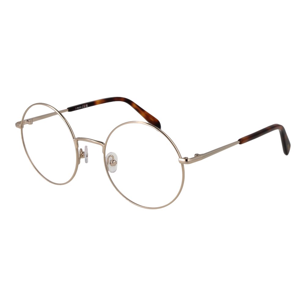 Gold Women Glasses Frame Emilio Pucci