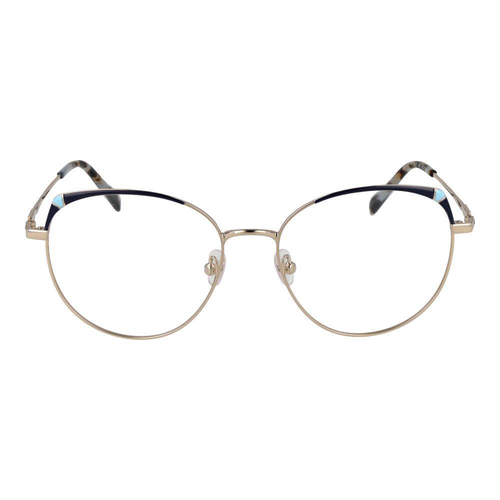 Gold Women Glasses Frame Emilio Pucci