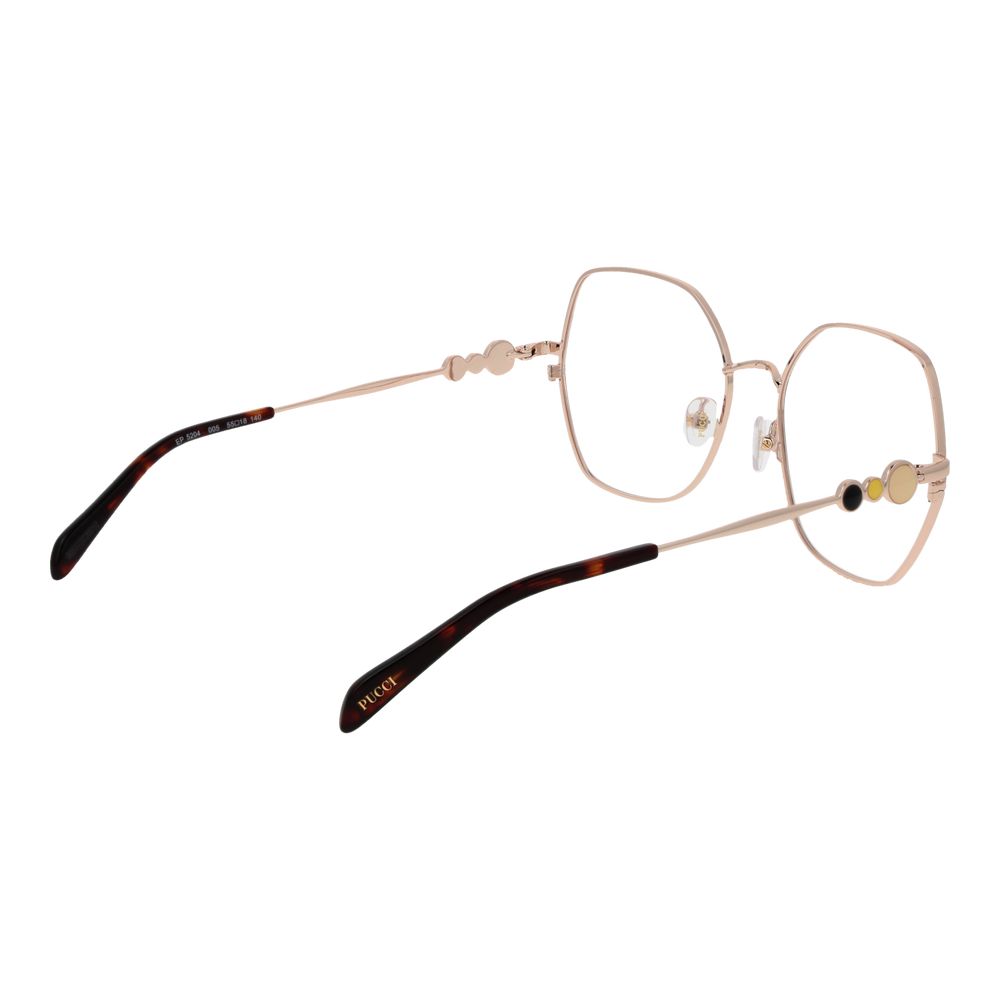 Black Women Glasses Frame Emilio Pucci