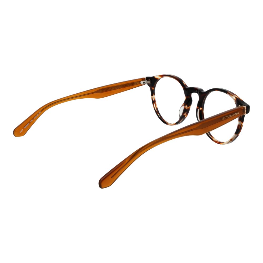 Brown Men Glasses Frame Scotch & Soda