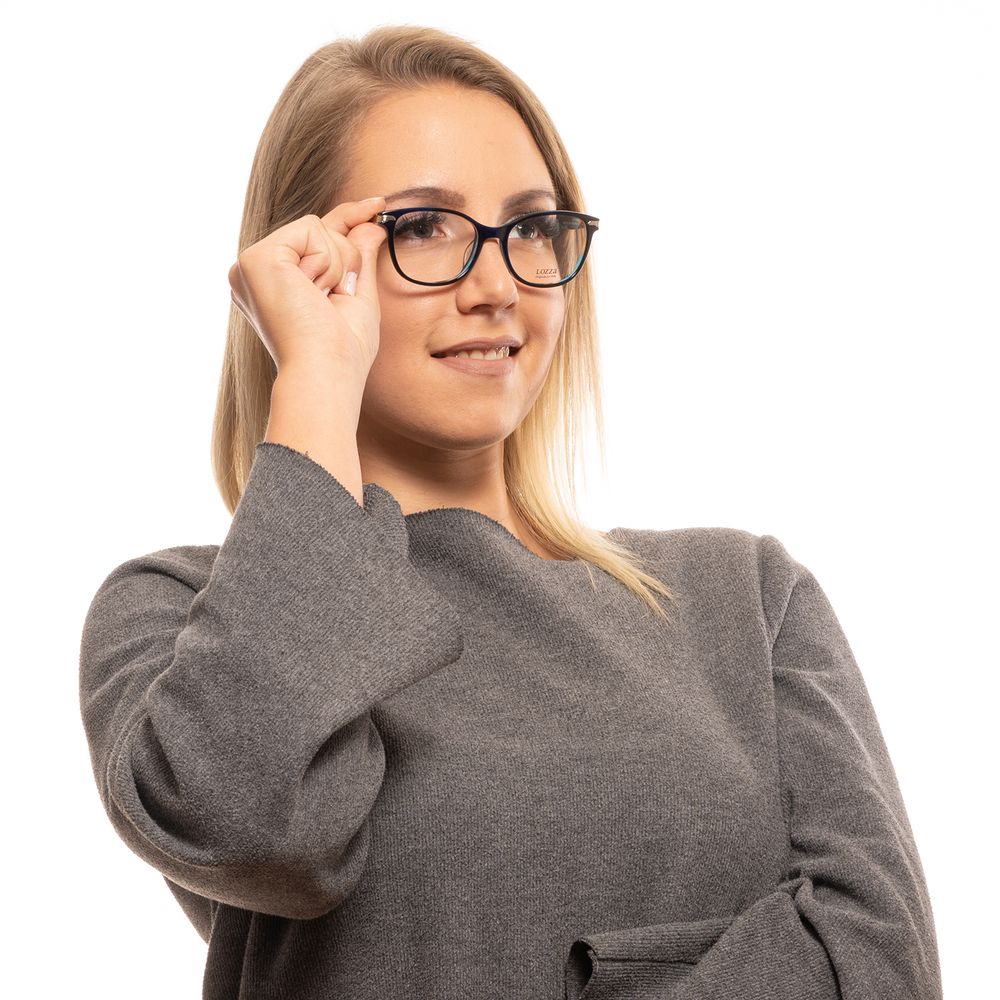 Blue Women Glasses Frame Lozza