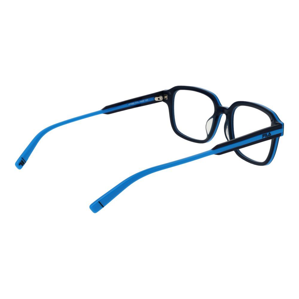 Blue Men Glasses Frame Fila