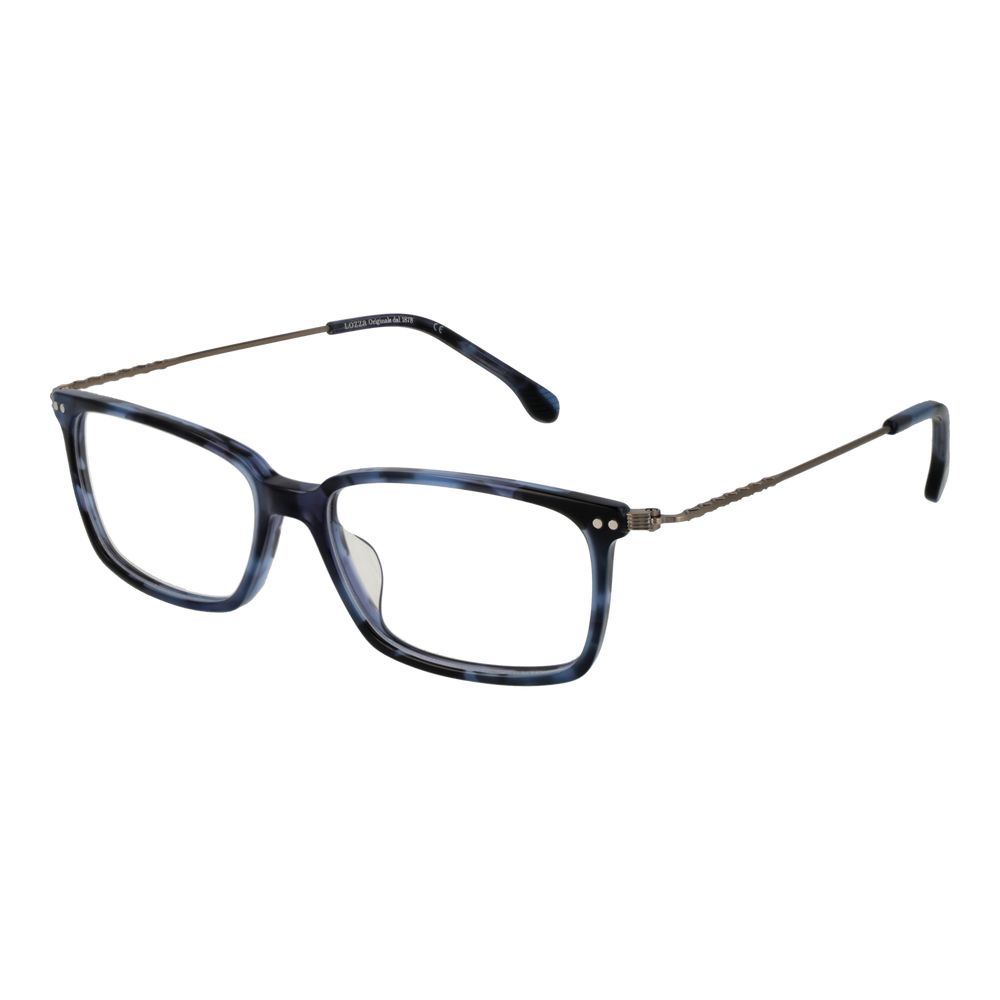 Blue Men Glasses Frame Lozza