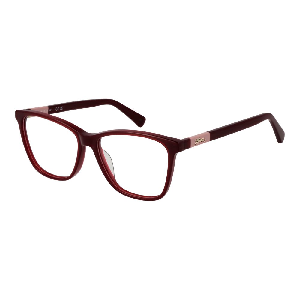 Red Women Glasses Frame Longchamp