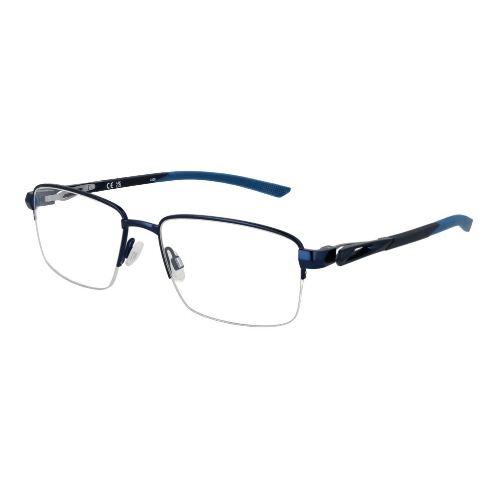 Blue Men Glasses Frame Nike