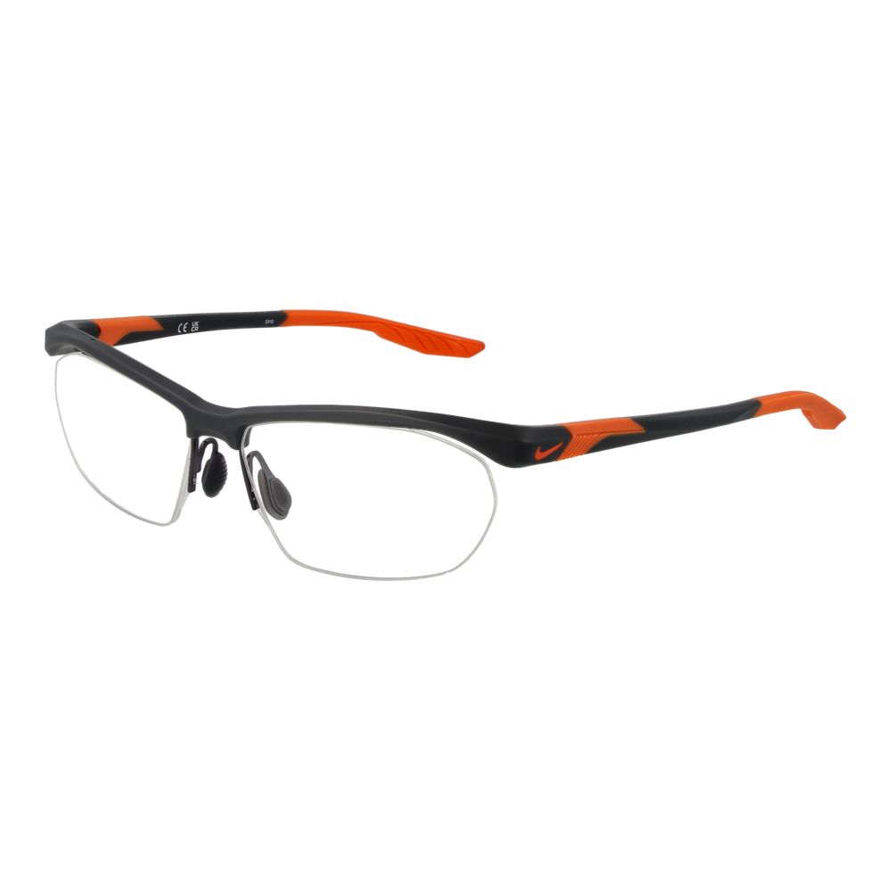 Gray Men Glasses Frame Nike