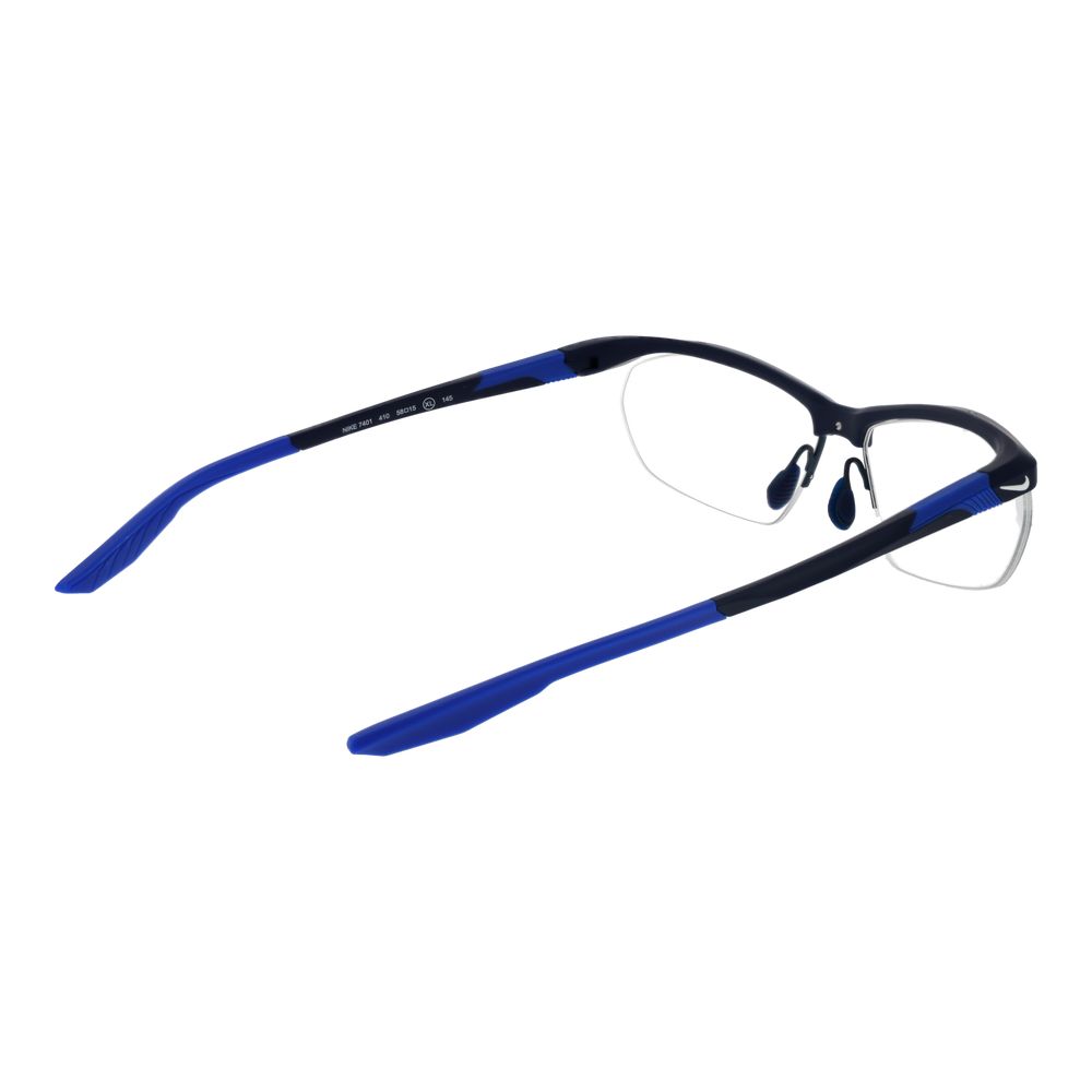 Blue Men Glasses Frame Nike